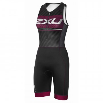 2XU Perform Pro Trisuit zwart-paars